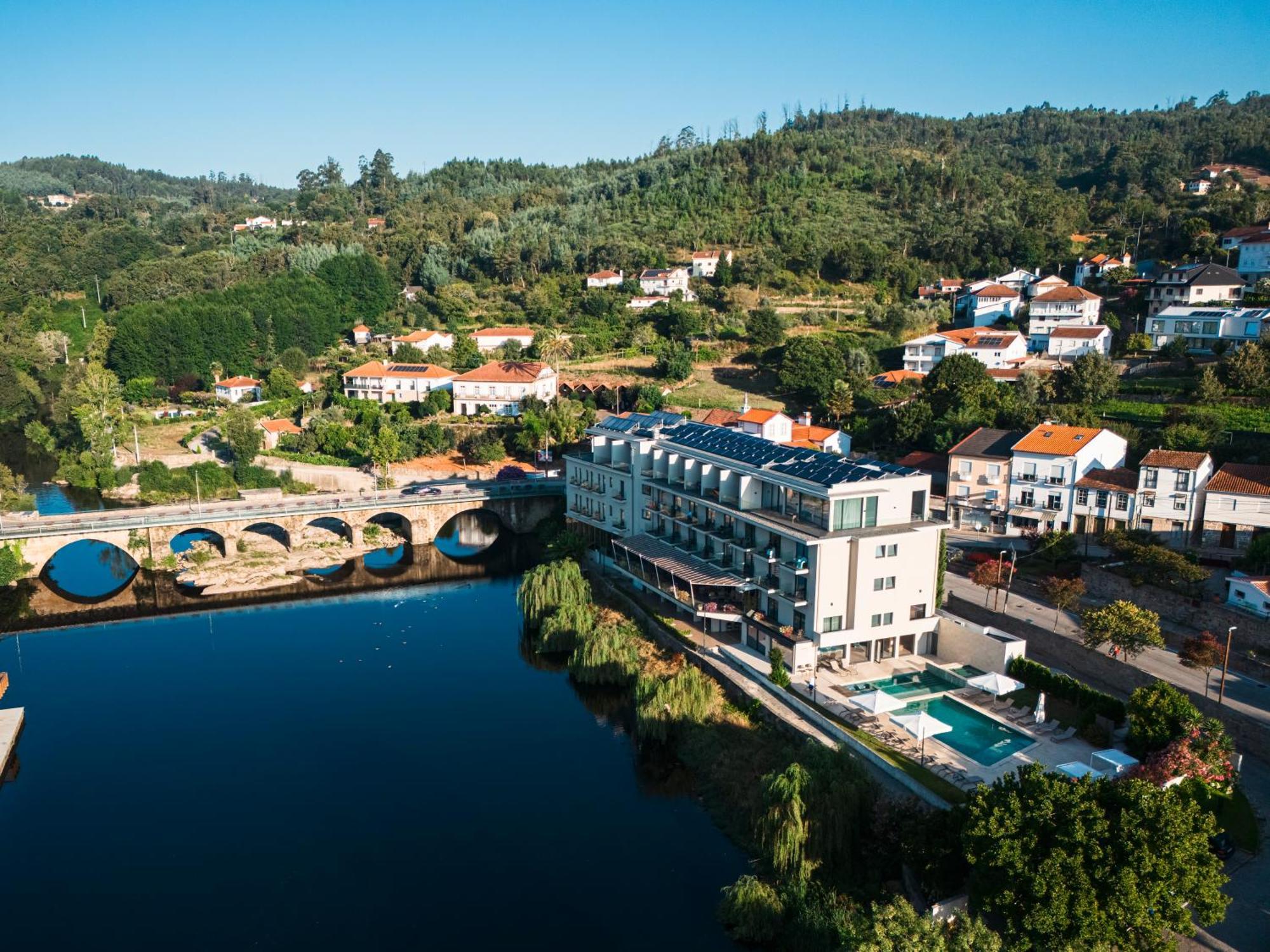 Hotel Vouga Термаш-де-Сан-Педру-ду-Сул Экстерьер фото